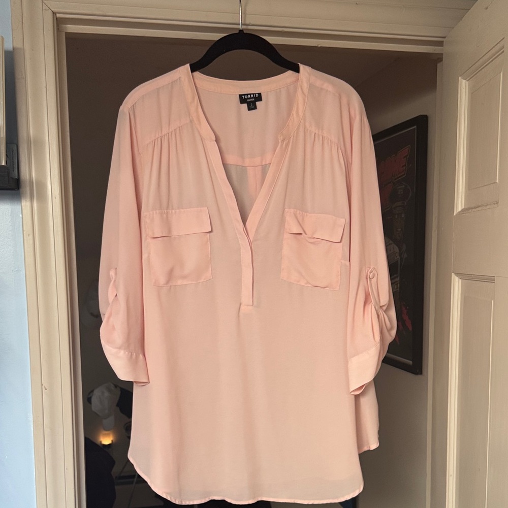 Torrid peach Harper size 2